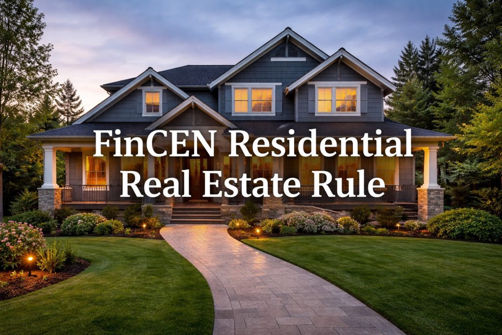 FinCEN Residential Real Estate Rule | Isriel Ponzoli | Miami Real Estate Attorneys